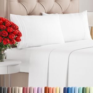 Queen Size 4 Piece Sheet Set