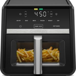 Chefman Air Fryer 9 Qt | TurboFry 7-in-1 High-Powered