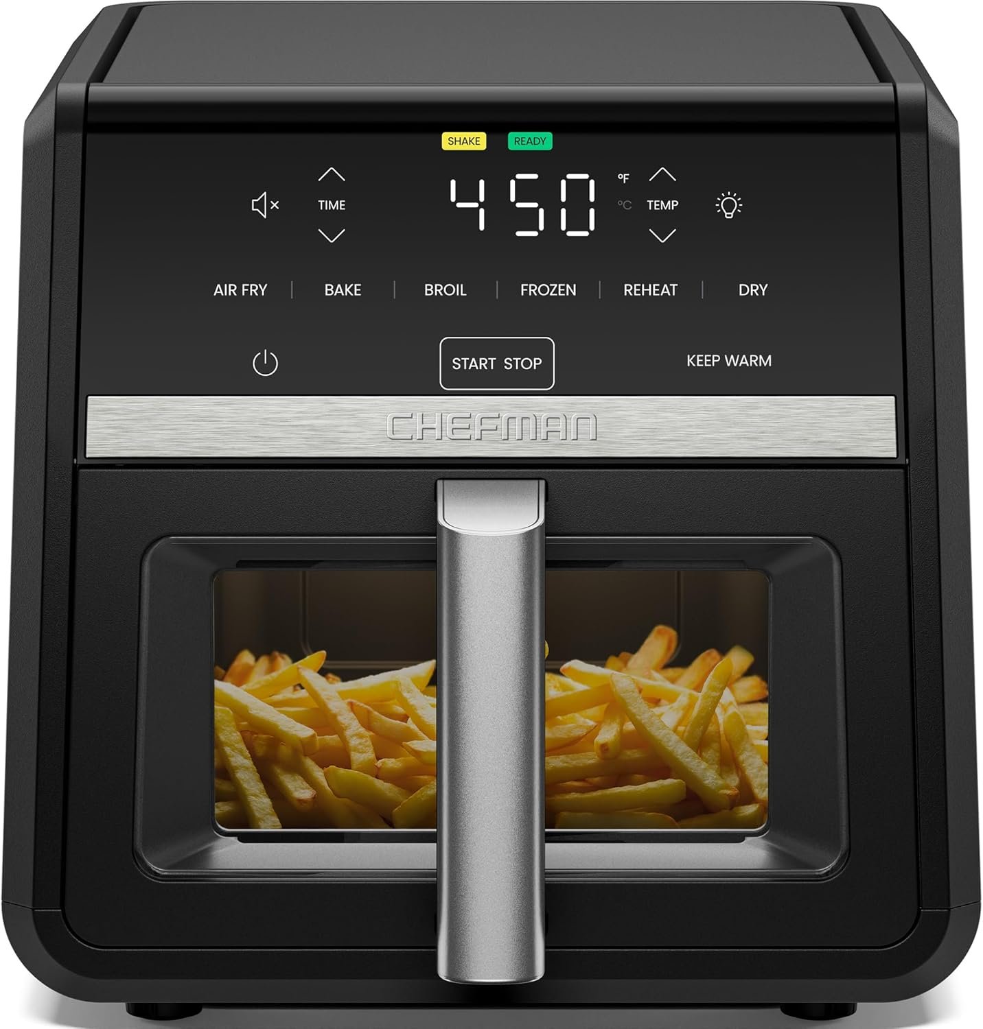 Chefman Air Fryer 9 Qt | TurboFry 7-in-1 High-Powered