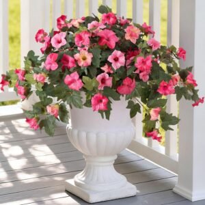 Artificial Fake Petunia Flowers for Outdoor Decoration