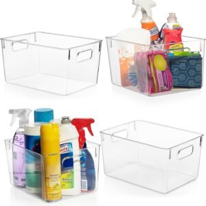 ClearSpace Clear Plastic Storage Bins