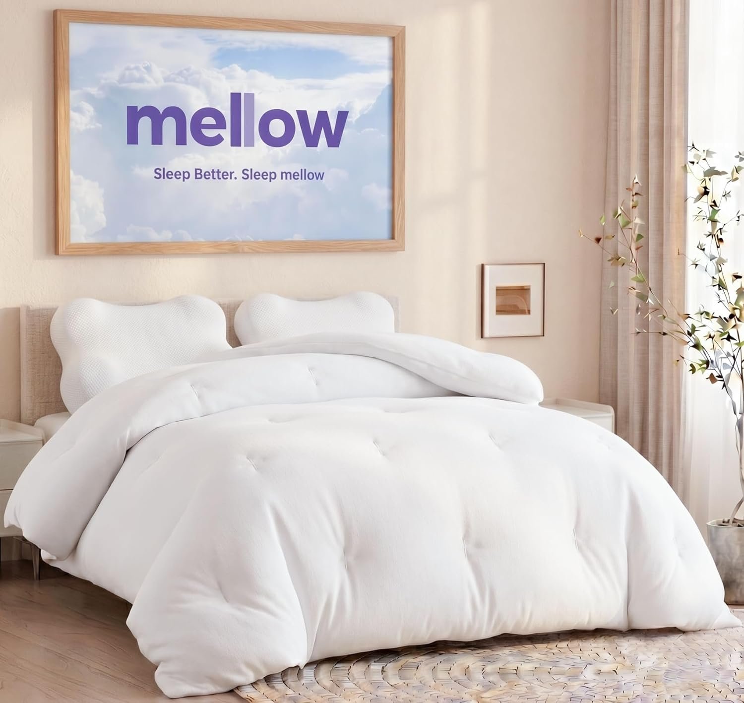 Mellow Marshmellow Comforter King/Cal King