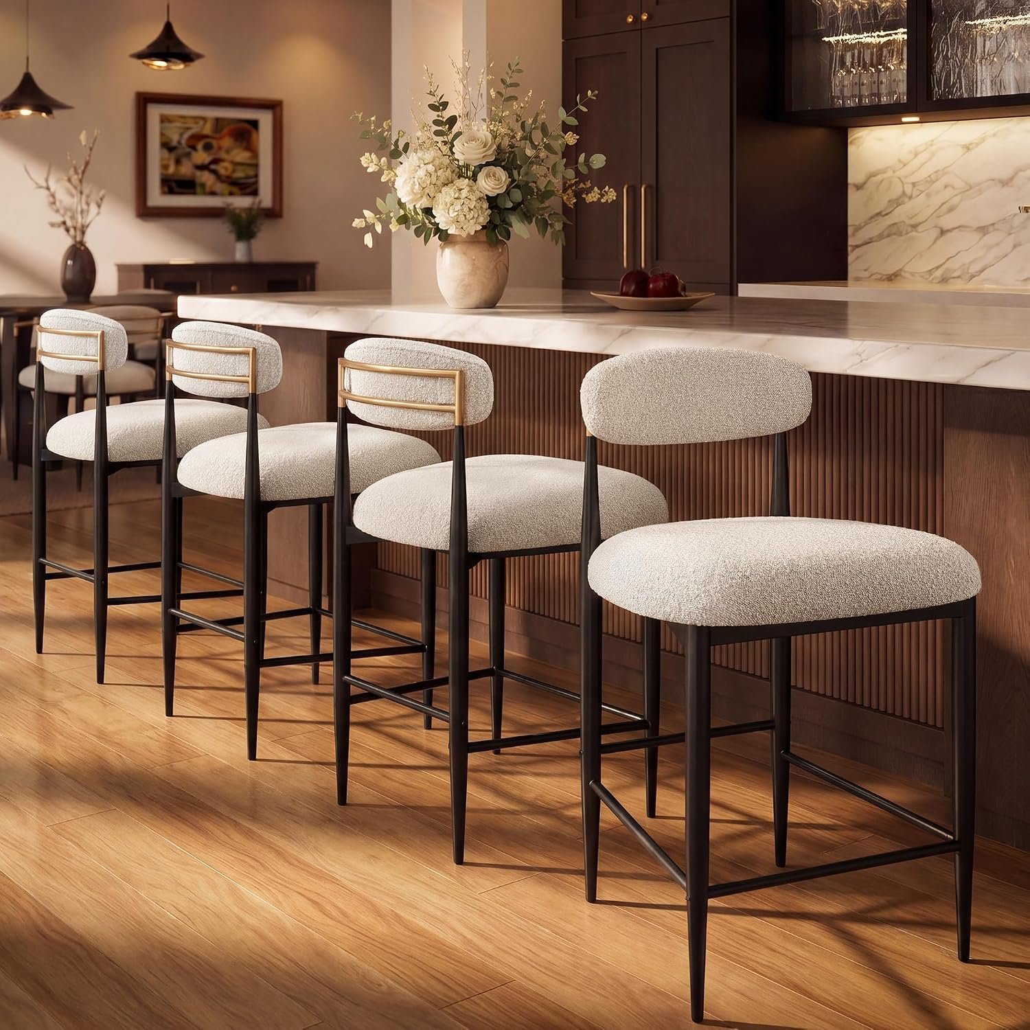 Multi-Tone Counter Stools