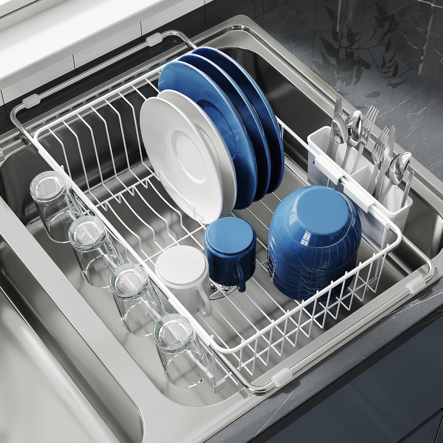 Over Sink Dish Rack