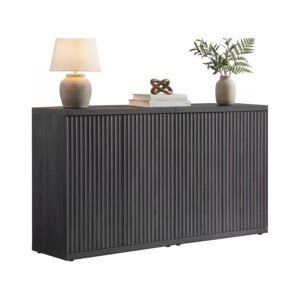 Fluted Storage Cabinet